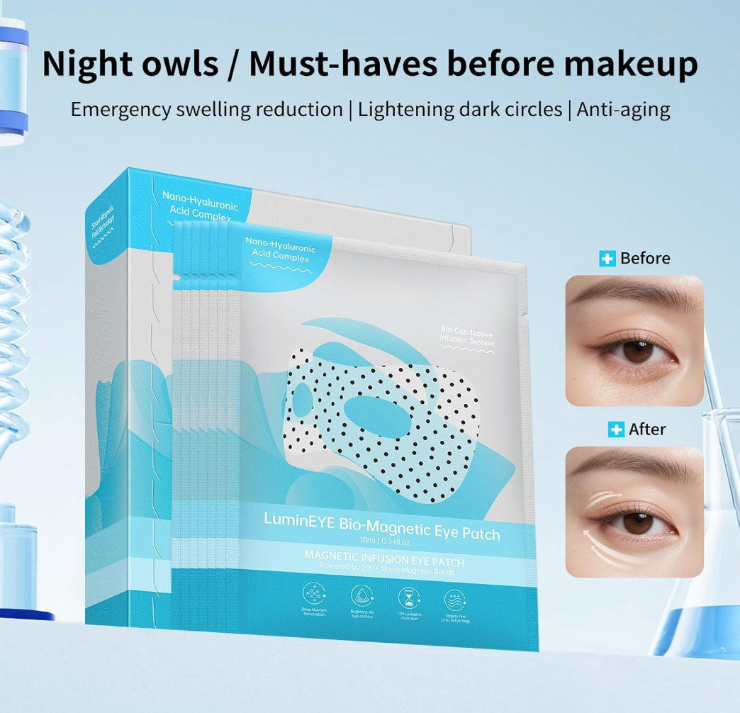 Bio Magnetic Eye Mask With Hyaluronic Acid