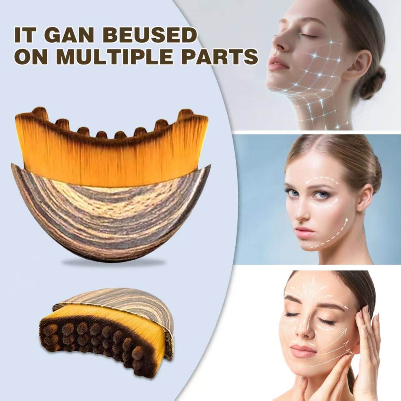 Dry Brush Gentle Face Massager