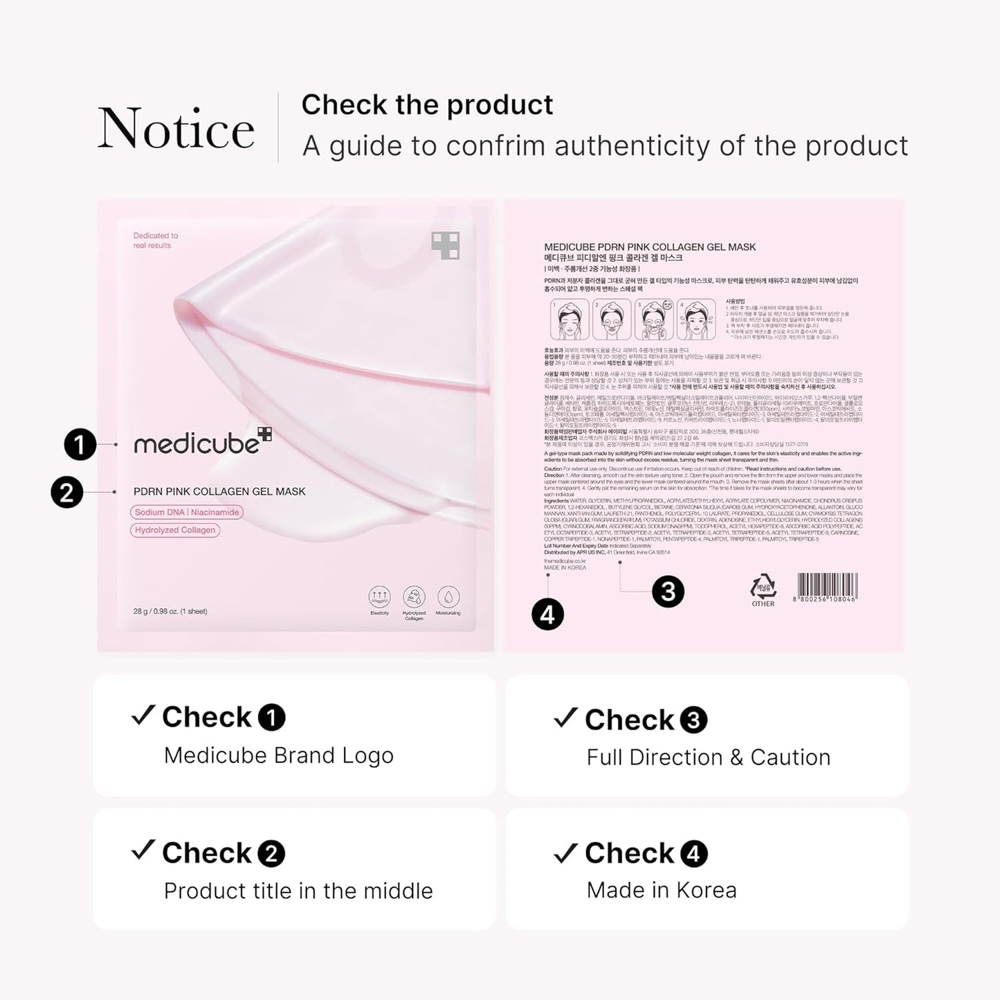Medicube PDRN Pink Collagen Jelly Mask